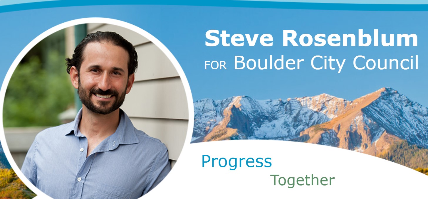 Steven Rosenblum for Boulder City Council