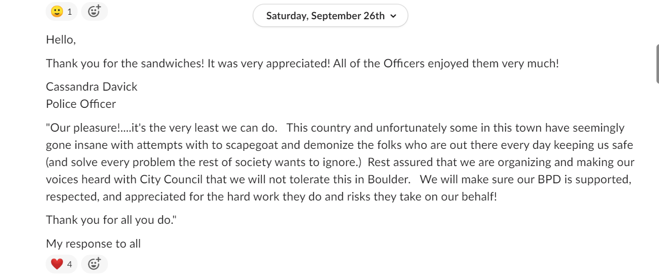 Steven Rosenblum Safer Boulder Boulder Police Thank You Notes 3